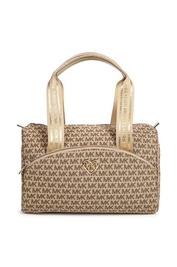 Michael Kors Otroška torbica Michael Kors bež barva, R30207