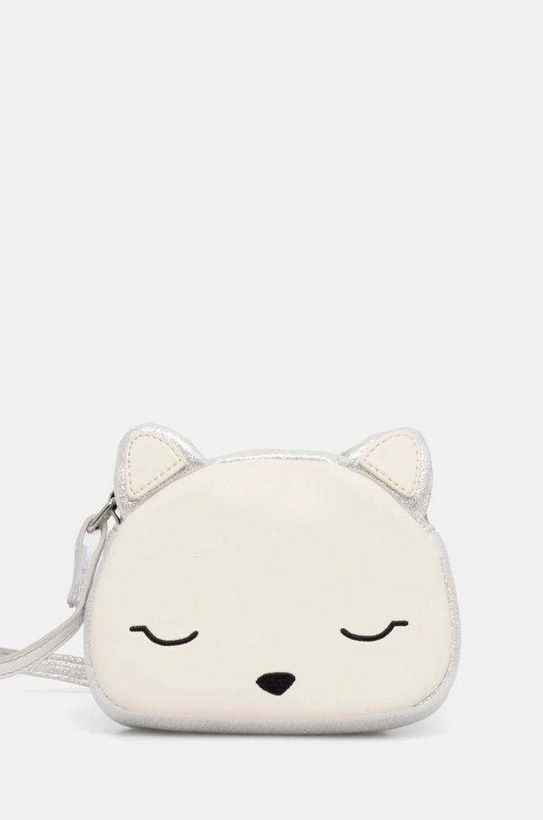 United Colors of Benetton Otroška torbica United Colors of Benetton srebrna barva, 6LWEGY00M