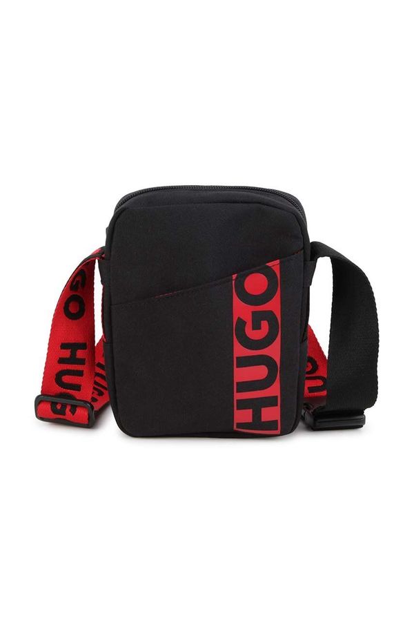 Hugo Otroška torbica za pas HUGO črna barva
