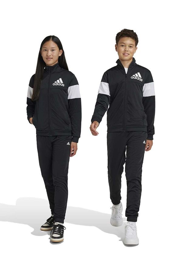 adidas Otroška trenirka adidas B TS črna barva, JD9083