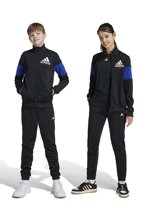 adidas Otroška trenirka adidas B TS črna barva, JG1261