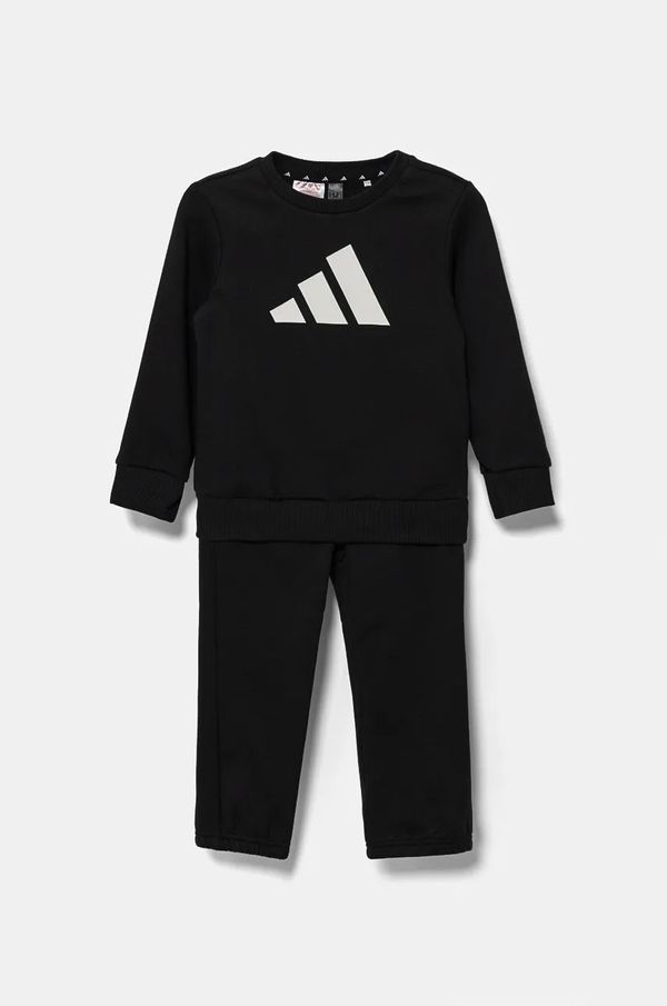 adidas Otroška trenirka adidas črna barva, JC9642