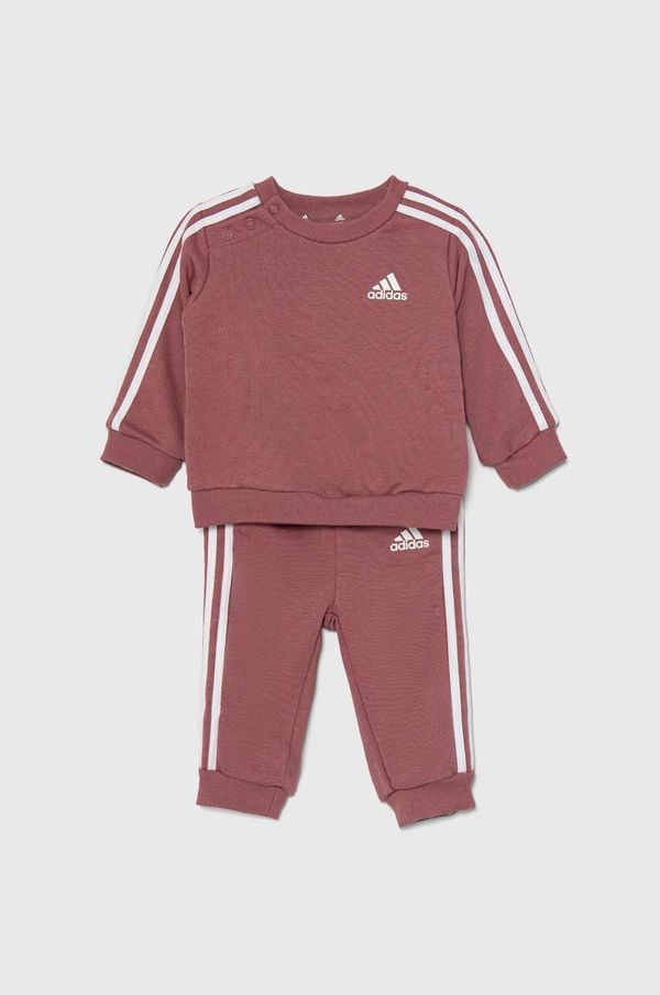 adidas Otroška trenirka adidas I 3SOG roza barva, IZ4988