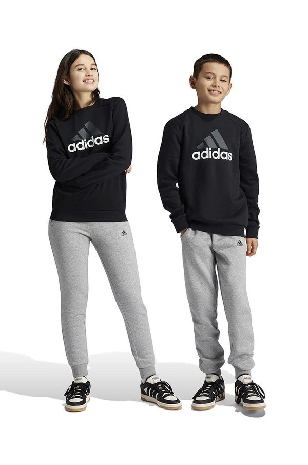 adidas Otroška trenirka adidas J BL FL TS črna barva, IX9518