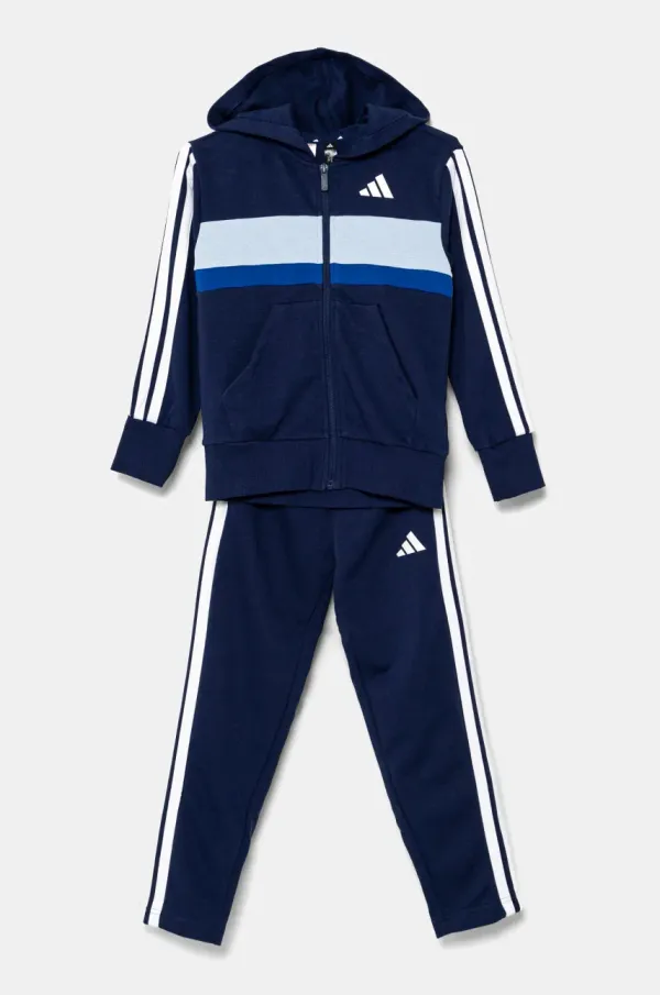 adidas Otroška trenirka adidas mornarsko modra barva, JI6035