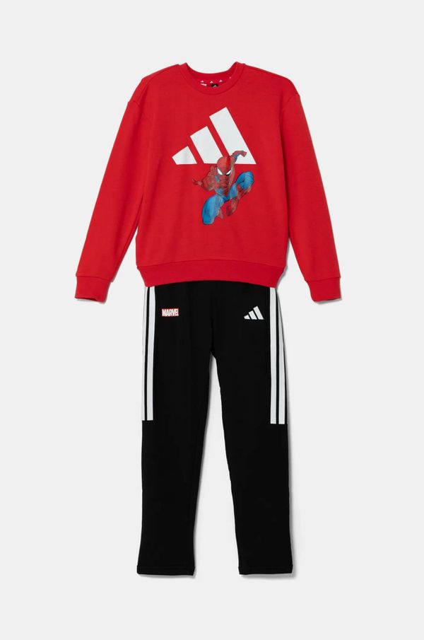 adidas Otroška trenirka adidas MRVL rdeča barva, JN6102