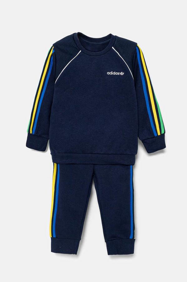 adidas Originals Otroška trenirka adidas Originals mornarsko modra barva, JC5874