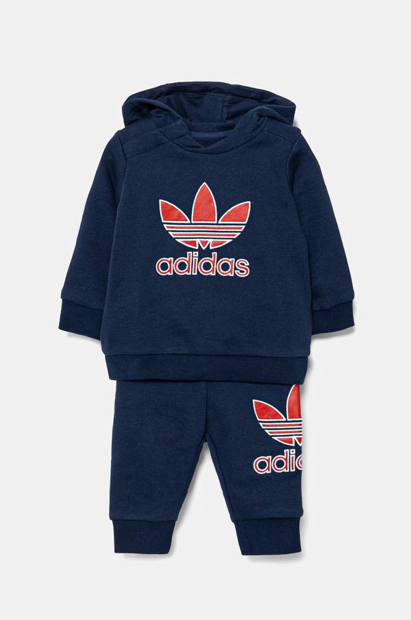 adidas Originals Otroška trenirka adidas Originals mornarsko modra barva, JC6592