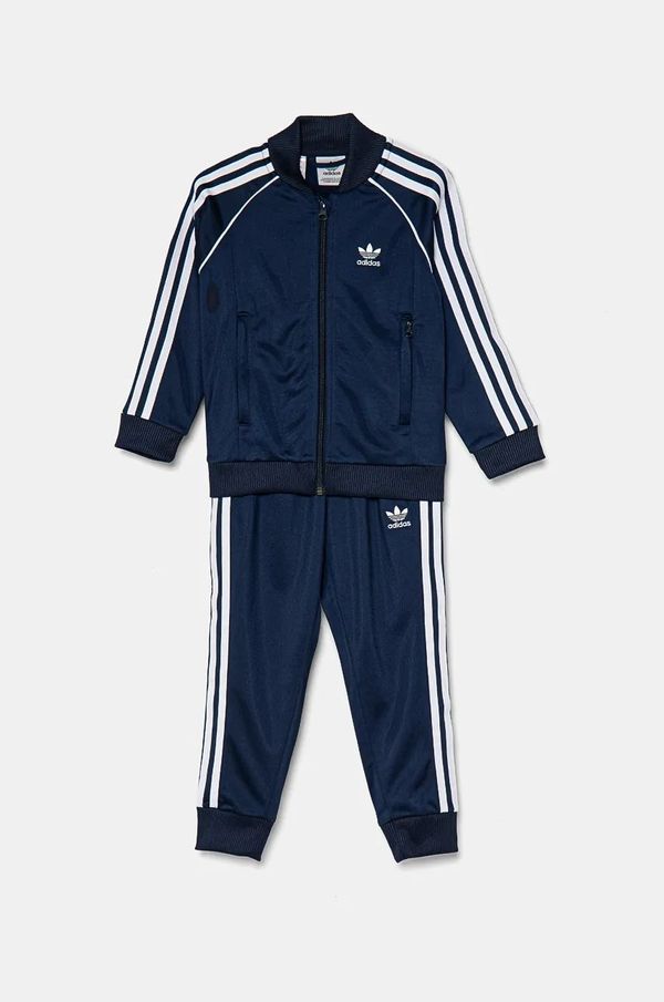 adidas Originals Otroška trenirka adidas Originals SST TRACKSUIT mornarsko modra barva, IY4796