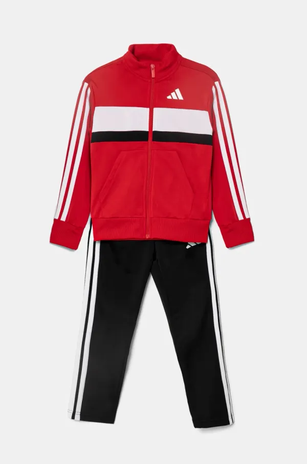 adidas Otroška trenirka adidas rdeča barva, JI6214