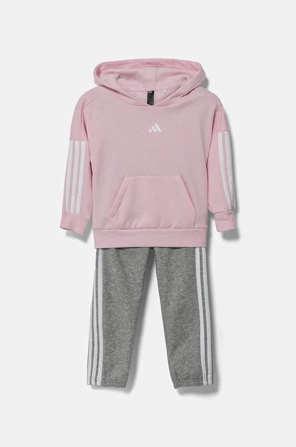 adidas Otroška trenirka adidas roza barva, JF3689