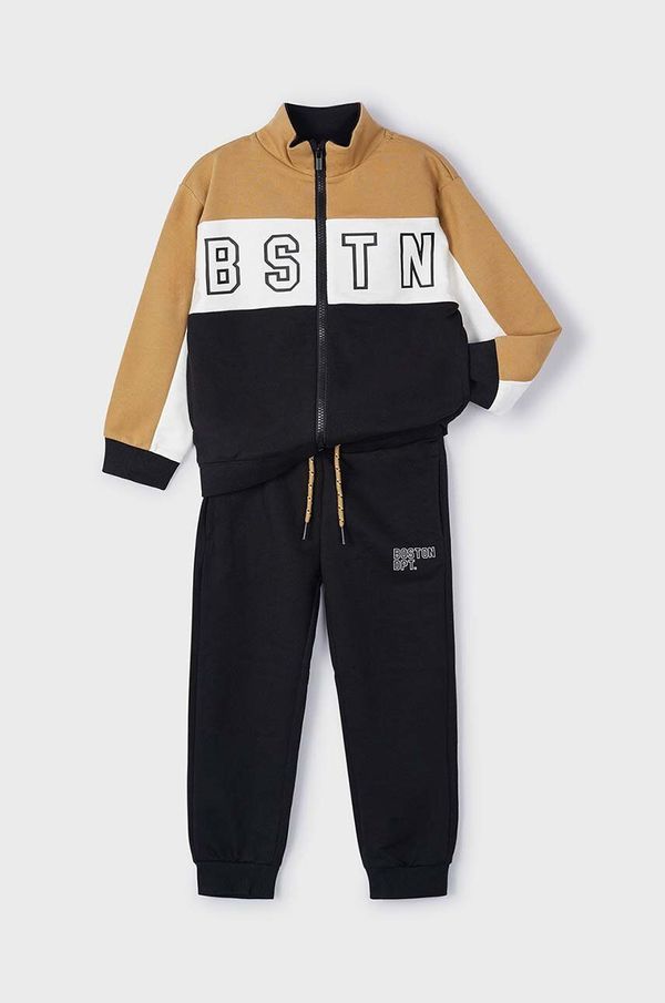 Mayoral Otroška trenirka Mayoral bež barva, 4876