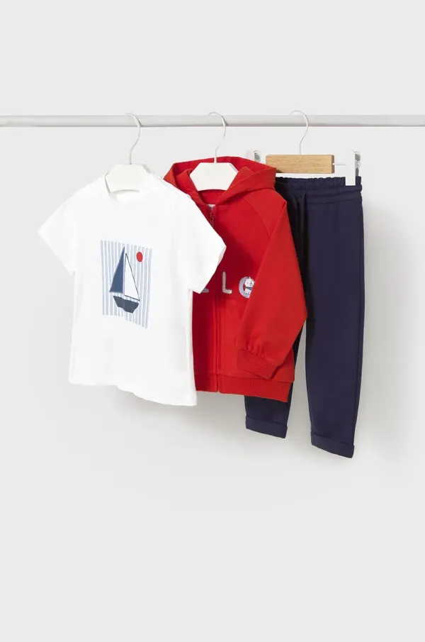 Mayoral Otroška trenirka Mayoral rdeča barva, 1842