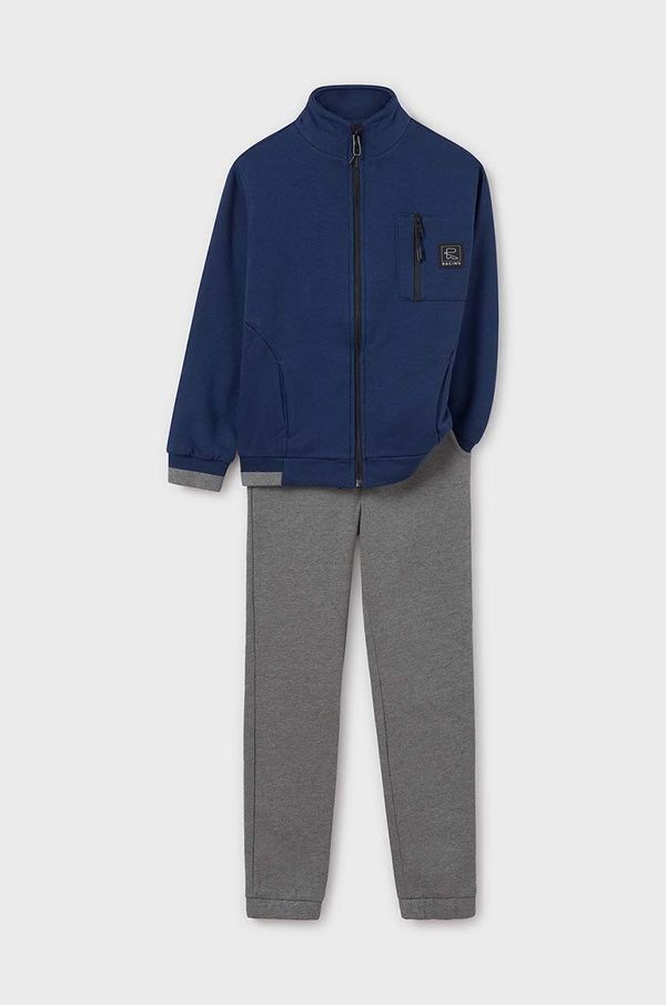 Mayoral Otroška trenirka Mayoral siva barva, 7843