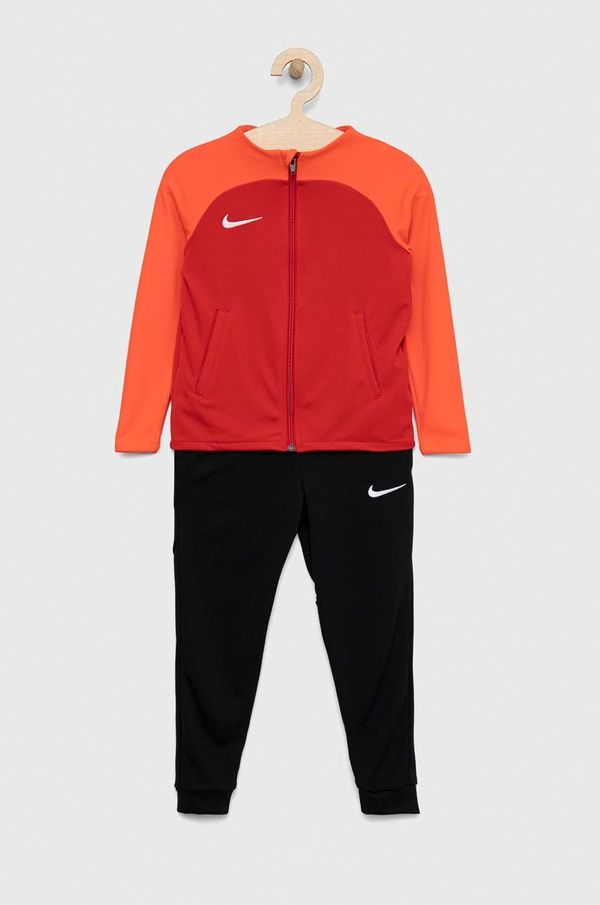 Nike Otroška trenirka Nike rdeča barva