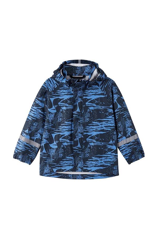 Reima Otroška vodoodporna jakna Reima Vesi mornarsko modra barva