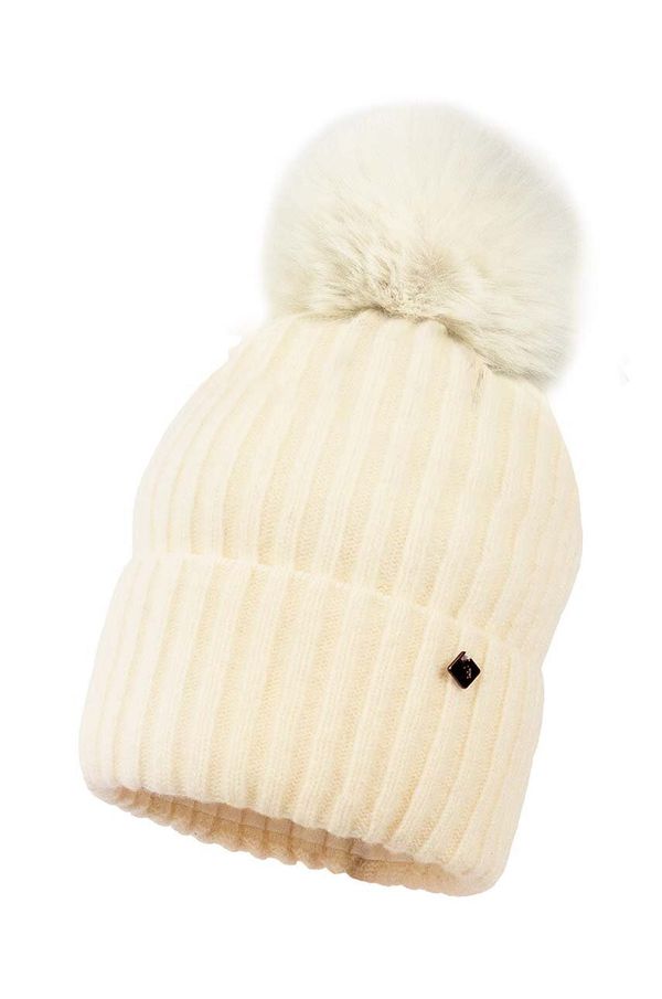 Jamiks Otroška volnena kapa Jamiks DAGNIS bež barva, JZH365