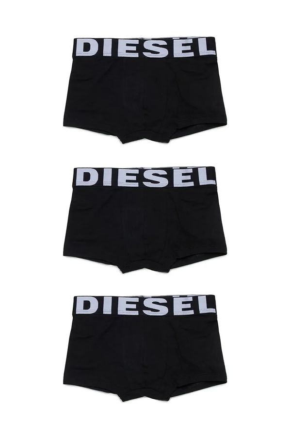 Diesel Otroške boksarice Diesel UMBX-UPARRYTHREEPACK-DSL UND SHORT 3-pack črna barva, J01911