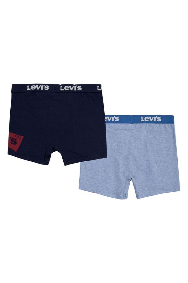 Levi's Otroške boksarice Levi's mornarsko modra barva