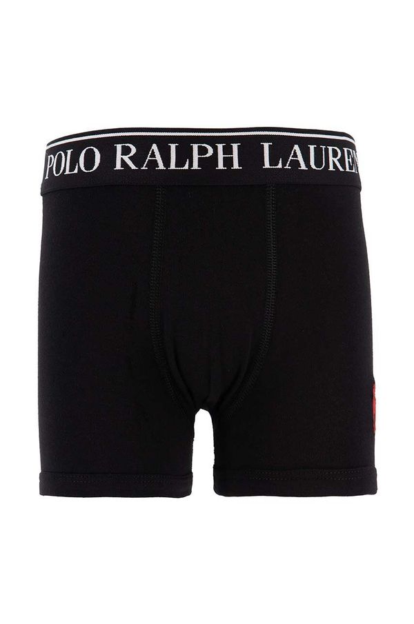 Polo Ralph Lauren Otroške boksarice Polo Ralph Lauren 2-pack črna barva