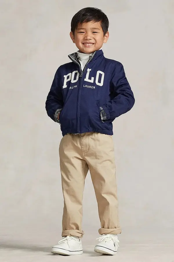 Polo Ralph Lauren Otroške bombažne hlače Polo Ralph Lauren