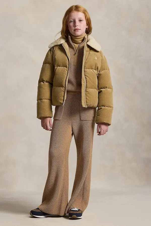 Polo Ralph Lauren Otroške bombažne hlače Polo Ralph Lauren
