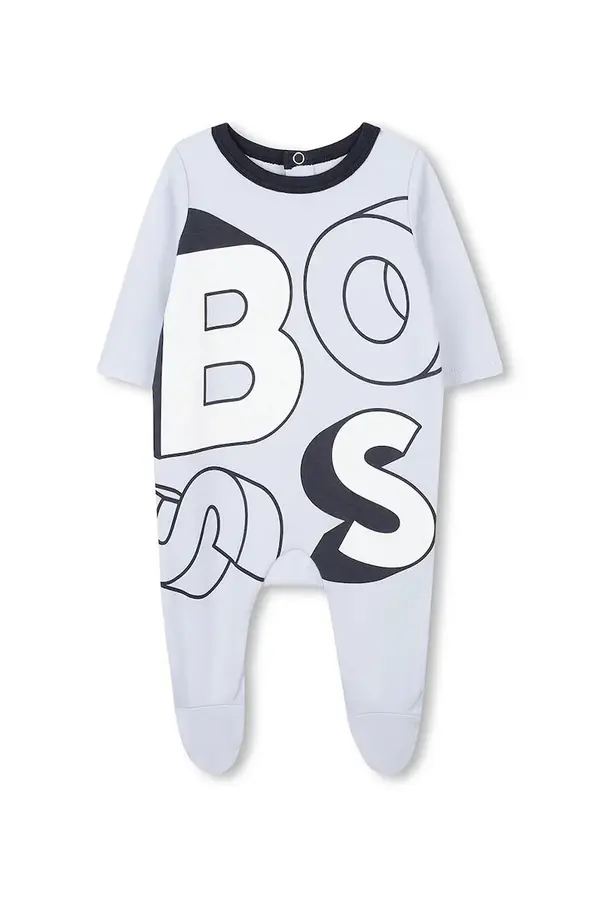 BOSS Otroške bombažne hlačke BOSS