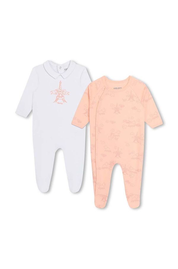 Kenzo kids Otroške bombažne hlačke Kenzo Kids 2-pack