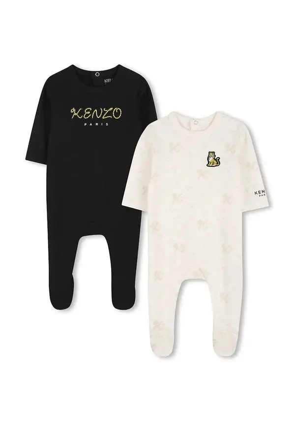 Kenzo kids Otroške bombažne hlačke Kenzo Kids 2-pack