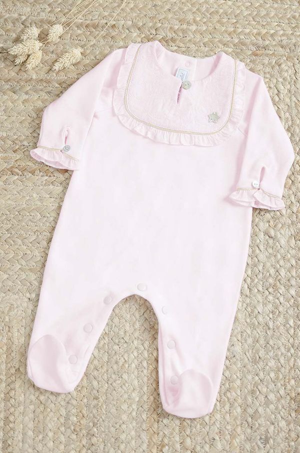 TARTINE ET CHOCOLAT Otroške bombažne hlačke Tartine et Chocolat roza barva