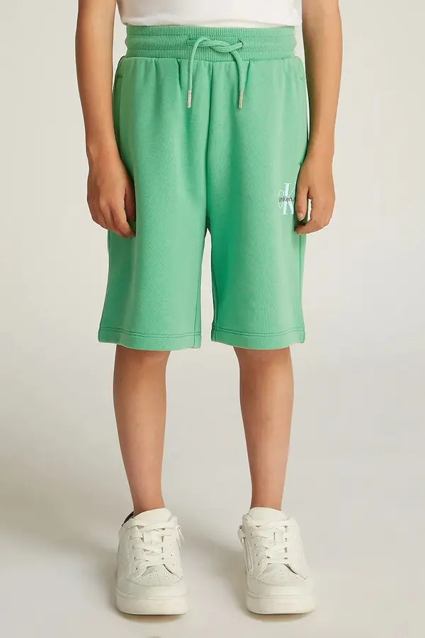 Calvin Klein Jeans Otroške bombažne kratke hlače Calvin Klein Jeans