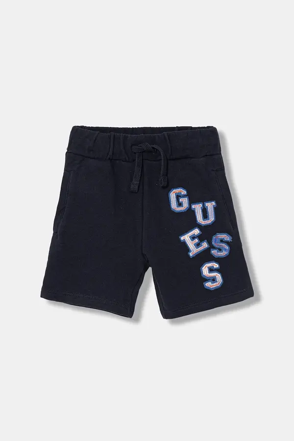 Guess Otroške bombažne kratke hlače Guess