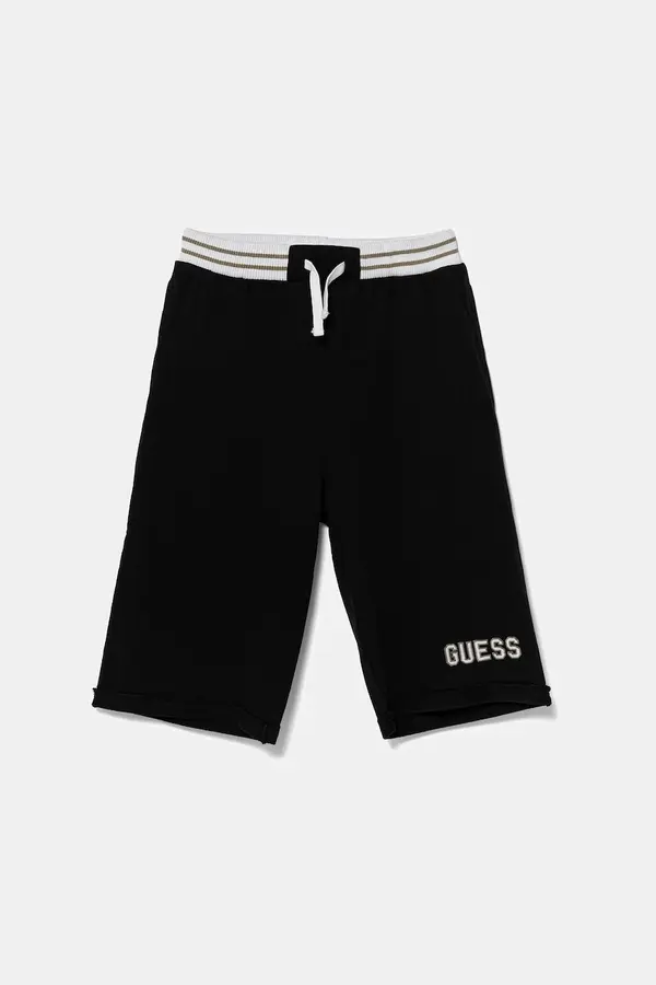 Guess Otroške bombažne kratke hlače Guess