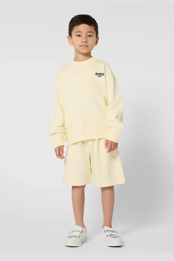 Kenzo kids Otroške bombažne kratke hlače Kenzo Kids