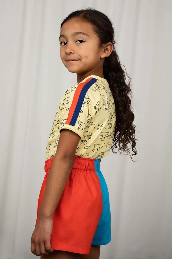 Mini Rodini Otroške bombažne kratke hlače Mini Rodini