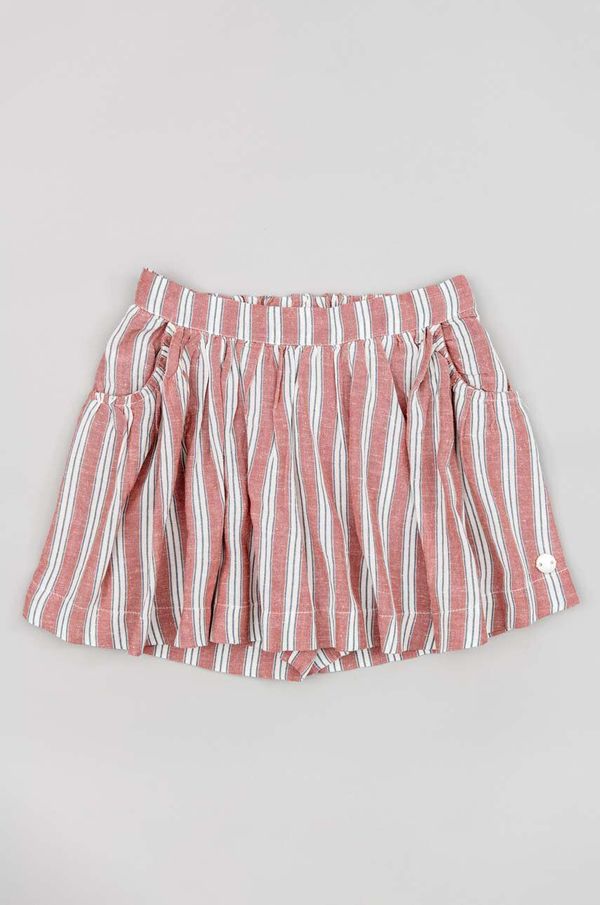 Zippy Otroške bombažne kratke hlače zippy roza barva