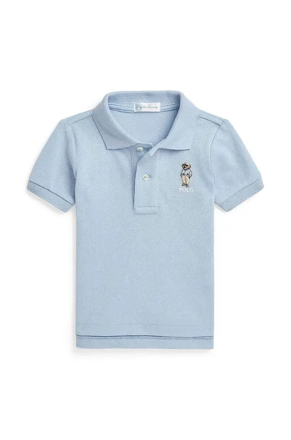 Polo Ralph Lauren Otroške bombažne polo majice Polo Ralph Lauren