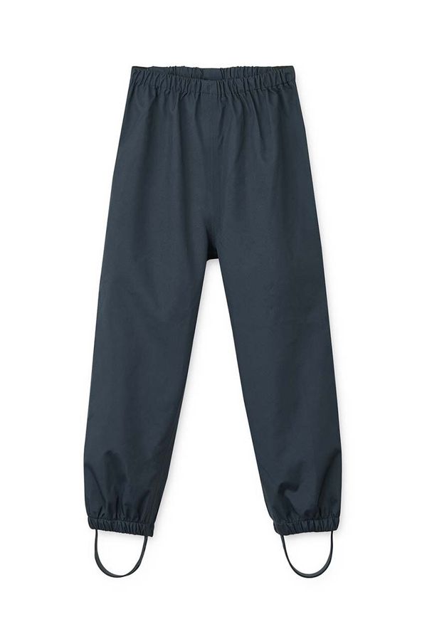 Liewood Otroške dežne hlače Liewood Pedia Pants mornarsko modra barva, LW19151