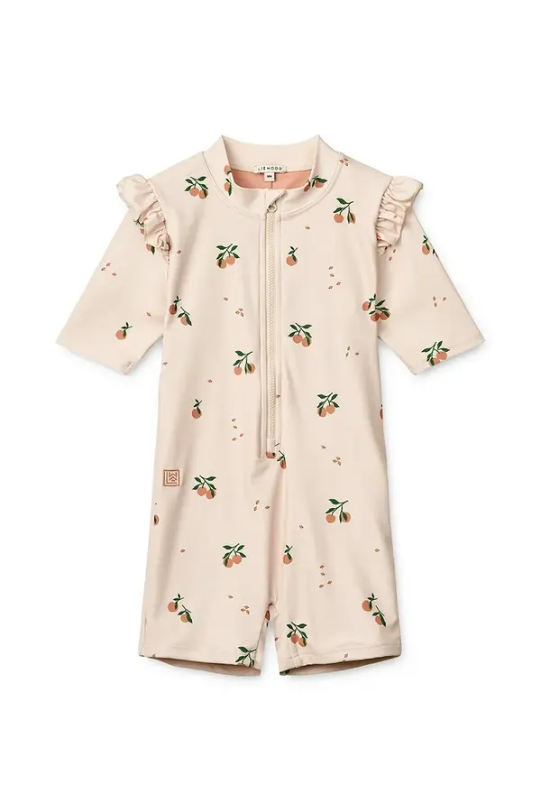 Liewood Otroške enodelne kopalke Liewood Amel Printed Swim Jumpsuit