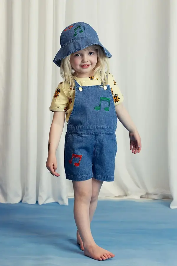 Mini Rodini Otroške farmerke iz jeansa Mini Rodini Note