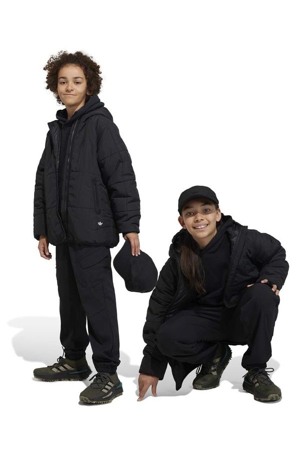 adidas Originals Otroške hlače adidas Originals črna barva