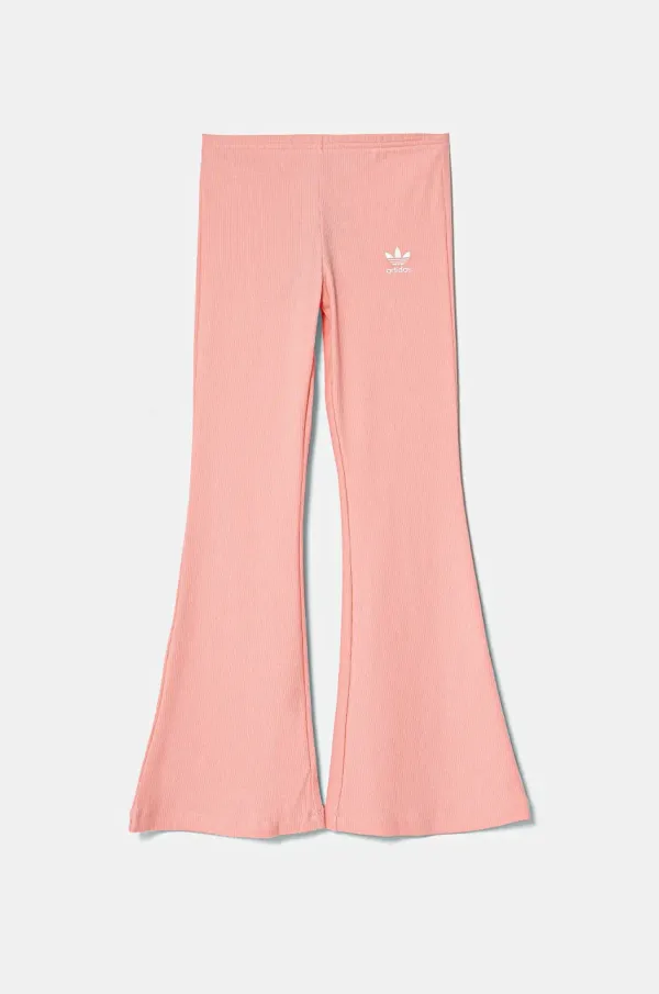 adidas Originals Otroške hlače adidas Originals roza barva, JC8438
