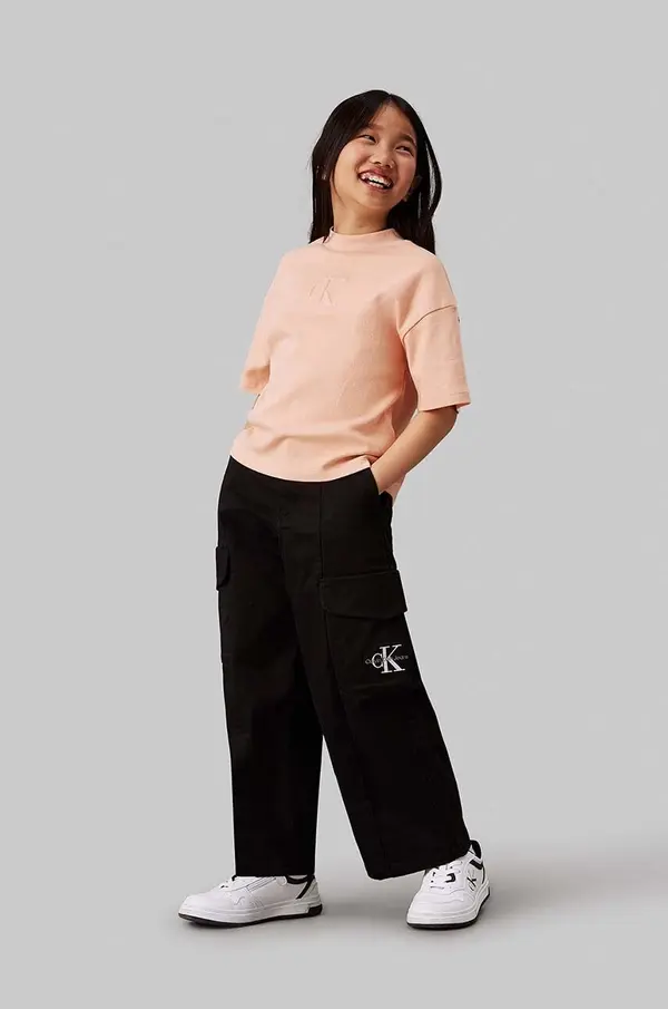 Calvin Klein Jeans Otroške hlače Calvin Klein Jeans UTILITY CARGO PANTS