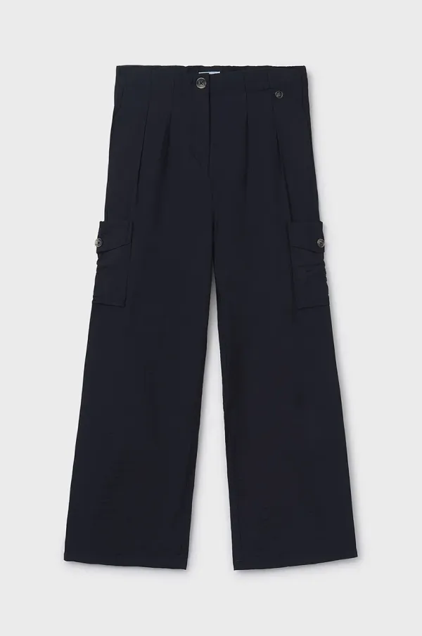 Mayoral Otroške hlače Mayoral cargo črna barva, 6536