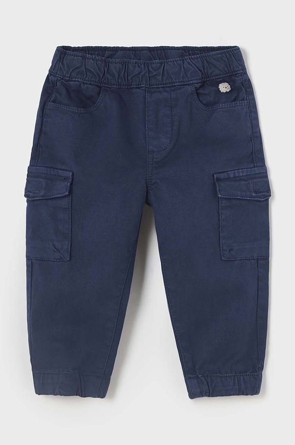 Mayoral Otroške hlače Mayoral mornarsko modra barva, 2535