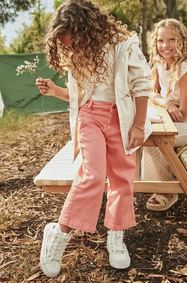 Mayoral Otroške hlače Mayoral roza barva, 3555