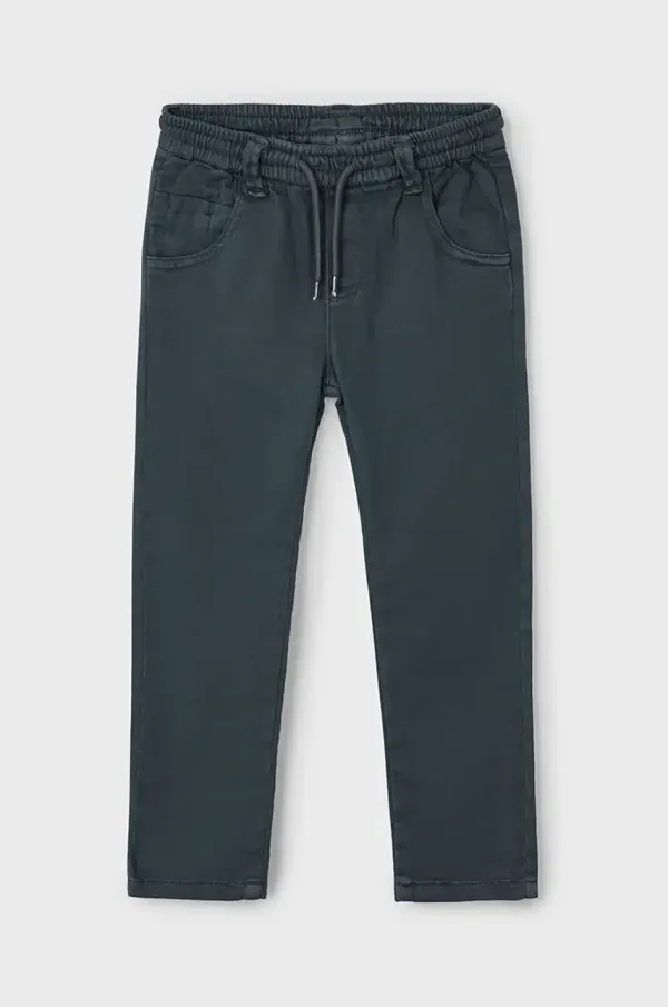 Mayoral Otroške hlače Mayoral soft črna barva, 3572