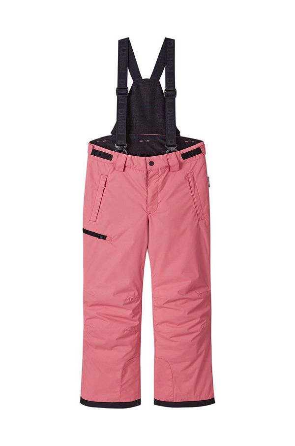 Reima Otroške hlače Reima roza barva