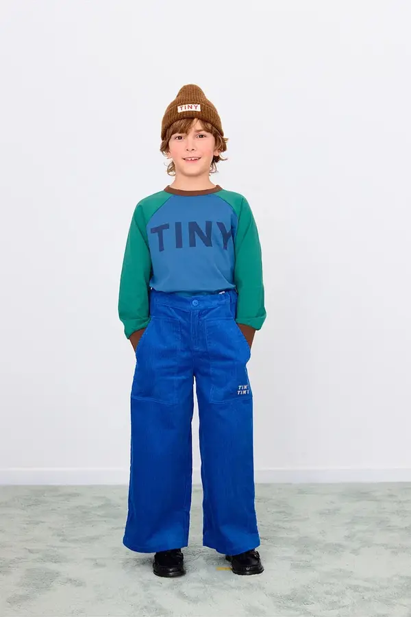 Tinycottons Otroške hlače Tinycottons TINY SOLID WOVEN PANT