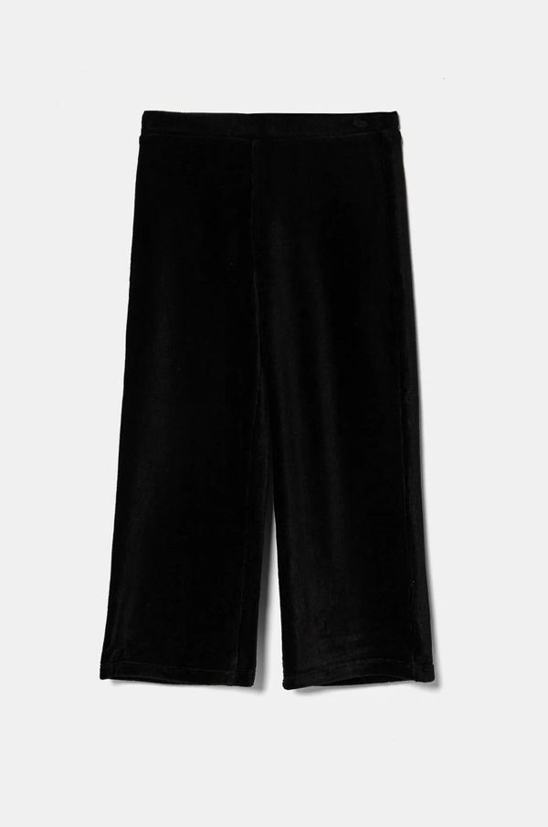 United Colors of Benetton Otroške hlače United Colors of Benetton črna barva, 4DZBGF01E